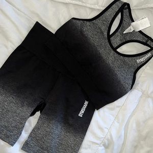 Gymshark adapt ombré seamless set